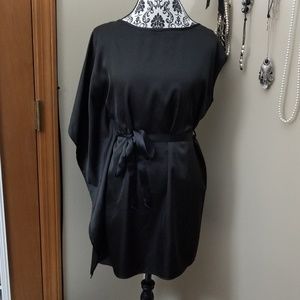 Black kimono style dress